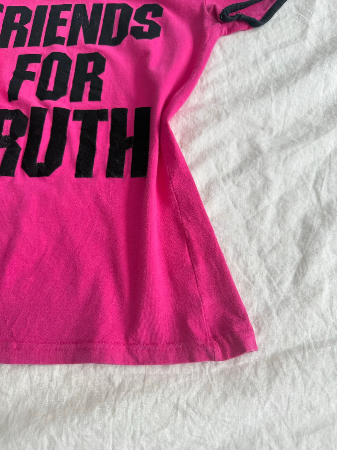 하이틴 y2k 00’s 딱붙 반팔 상품이미지3