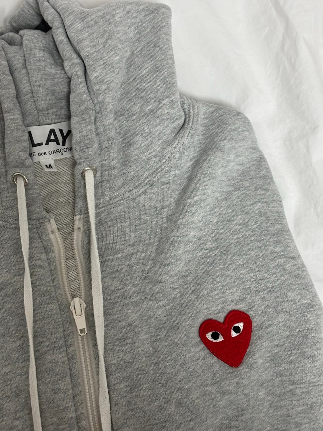 꼼데가르송 후드 집업 M 상품이미지2