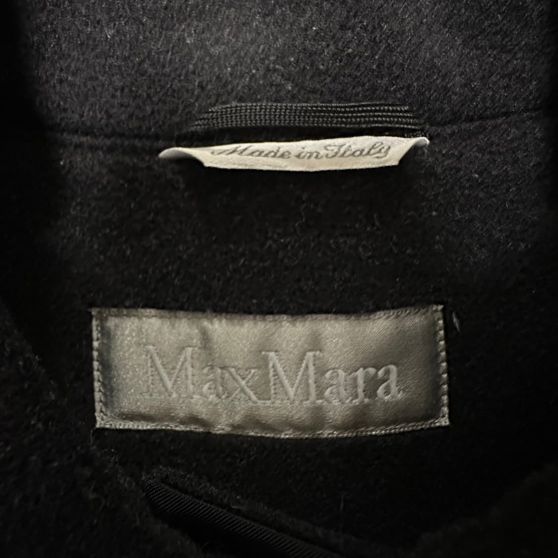 MAX MARA italy made coat black 상품이미지4