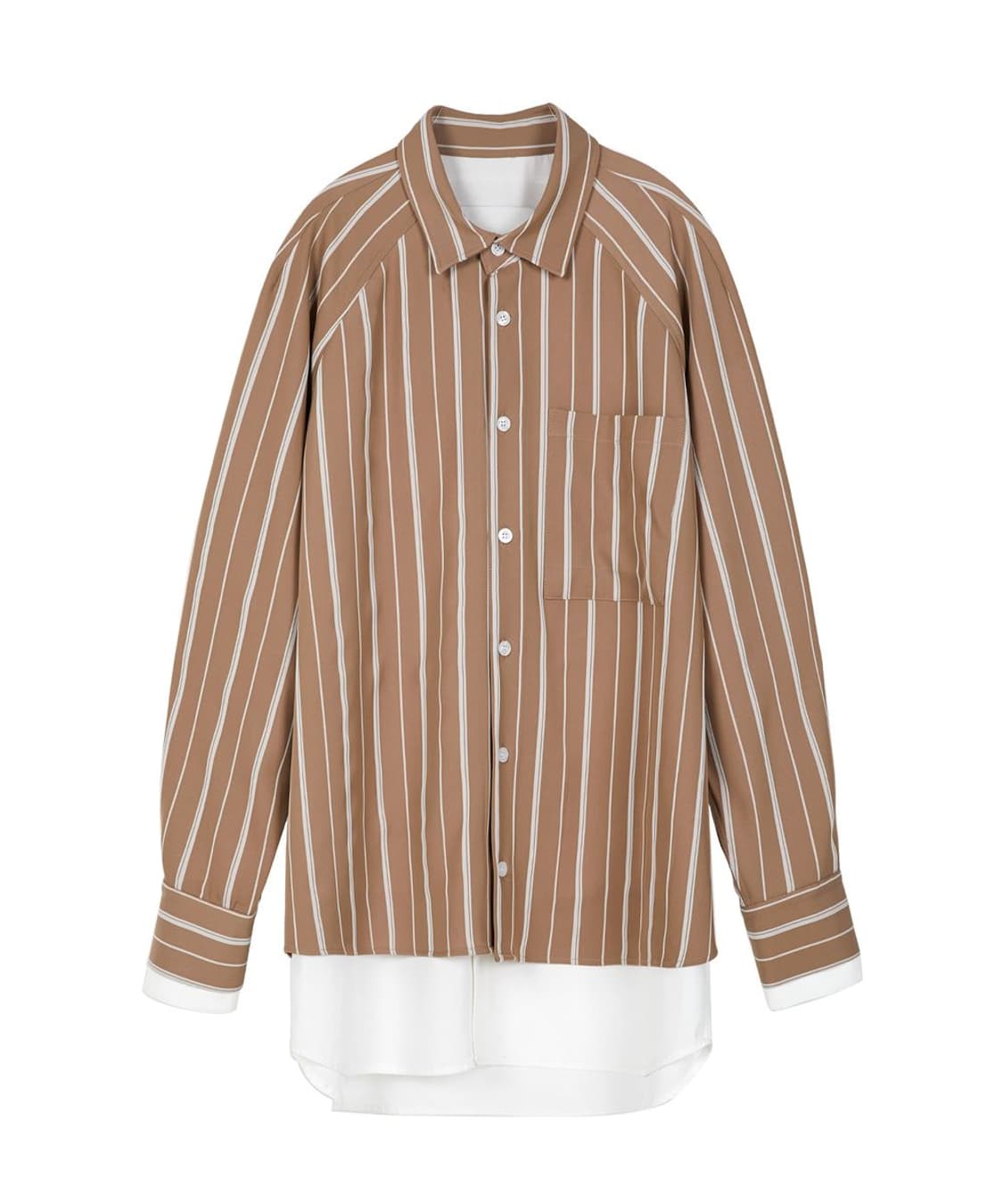 앤더슨벨 그레이엄 더블 레이어드 스트라이프 셔츠 M사이즈 상품이미지2