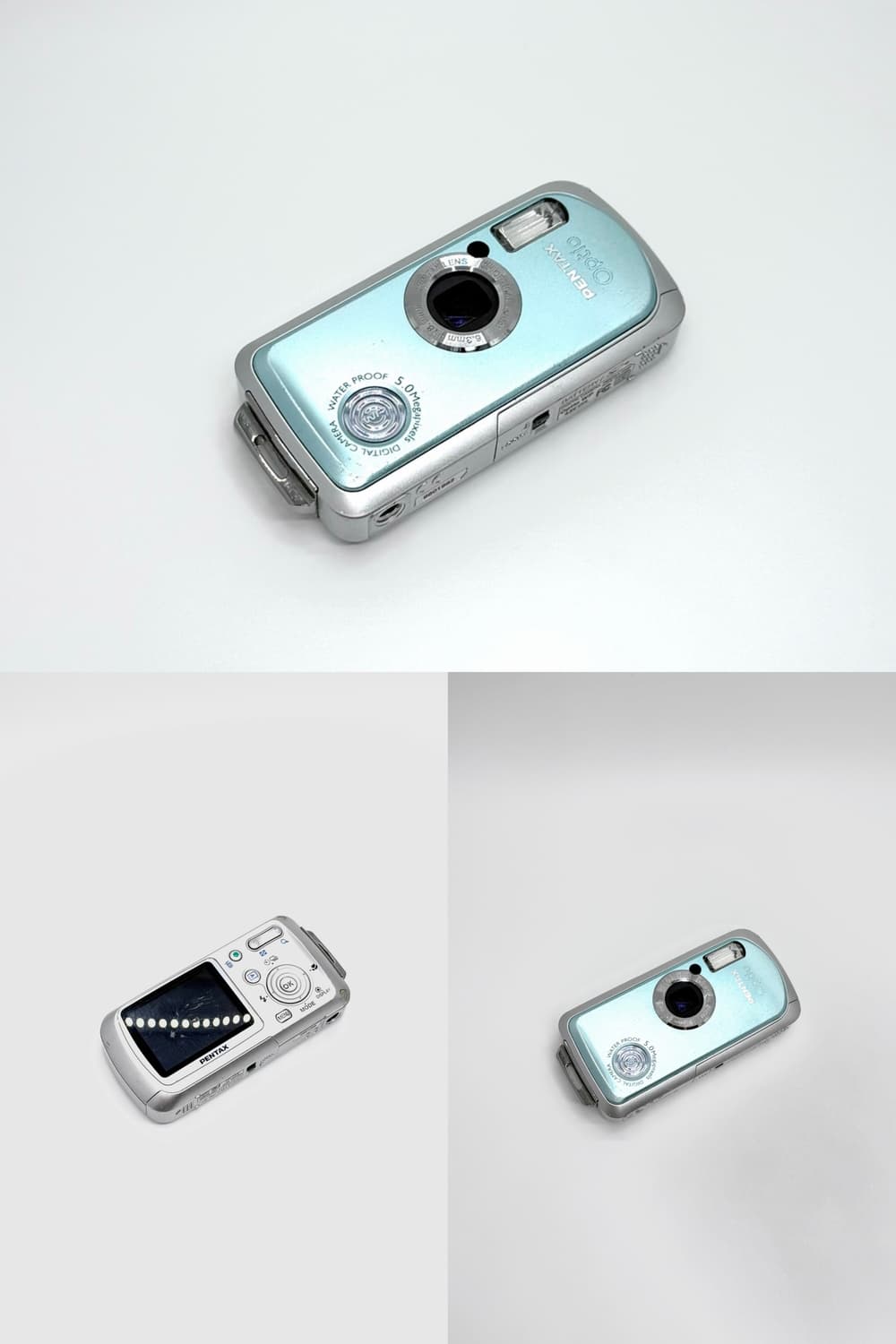 초희귀🫧𖠳ᐝ펜탁스 옵티오 PENTAX OPTIO WP 민트 상품이미지2