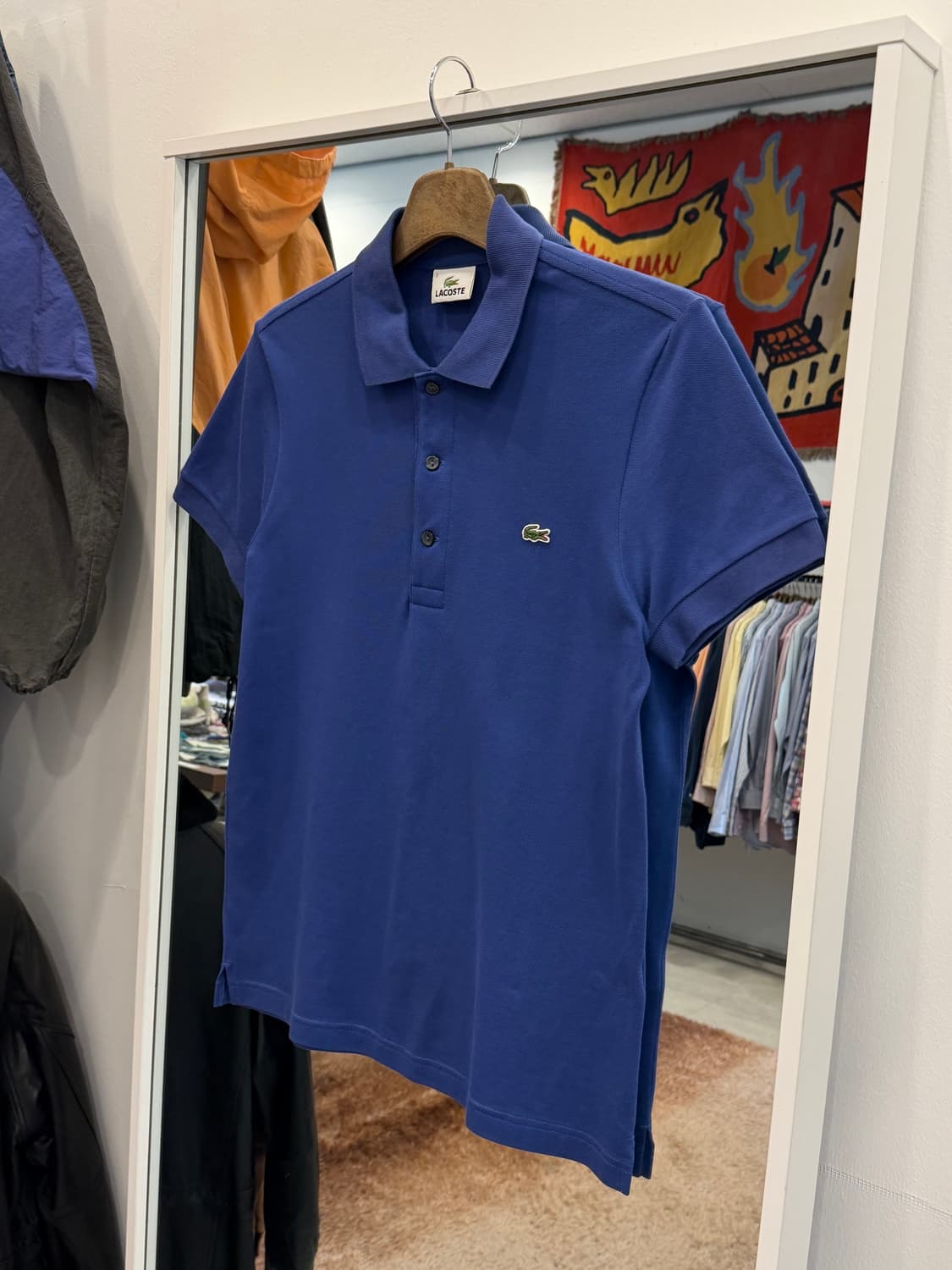 Lacoste 라코스테 pk 반팔 티셔츠 (blue) 상품이미지1