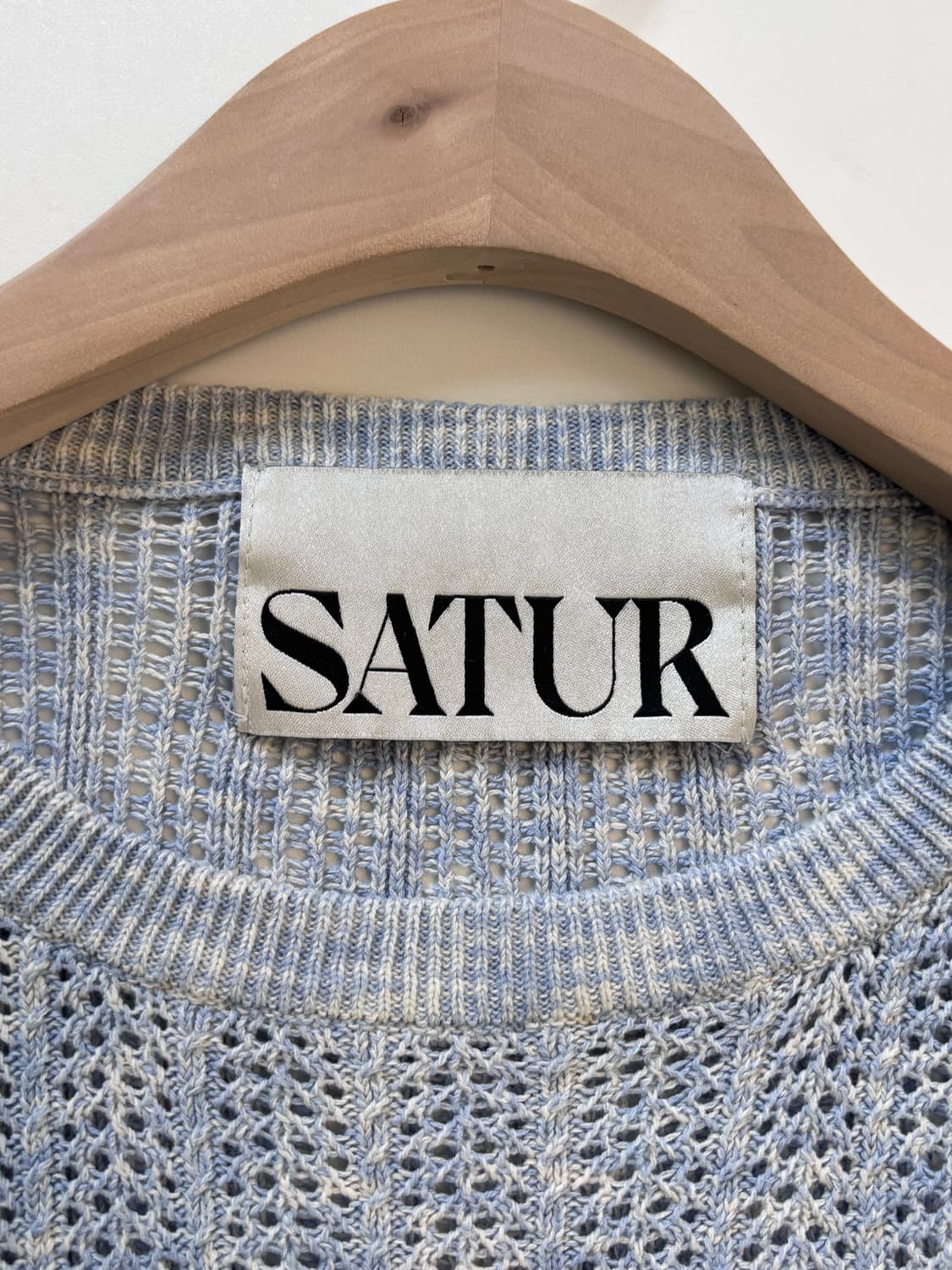 Satur 새터 크로쉐 니트 상품이미지4