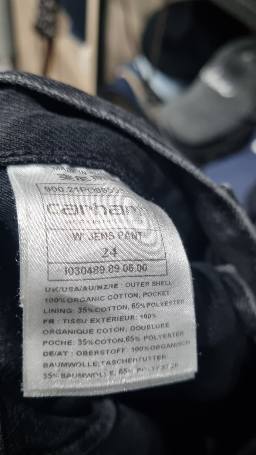 칼하트윕 여성용 카펜터팬츠 24(허리단면34) 컨디션10/8 상품이미지6