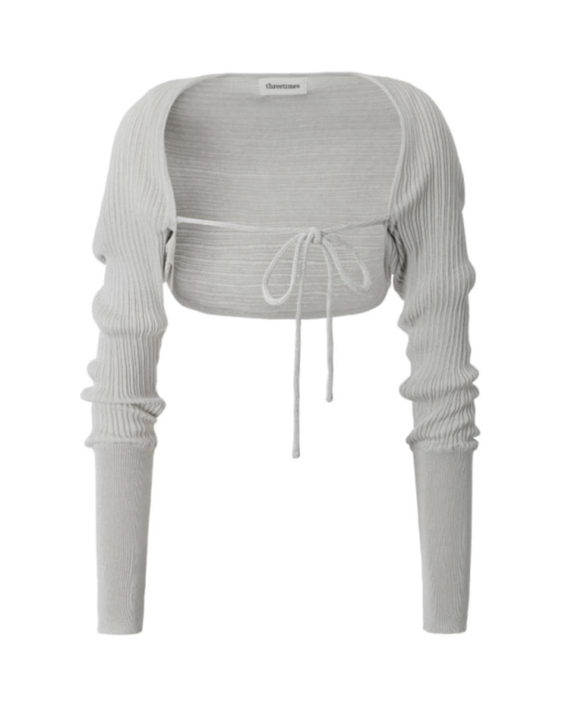 쓰리타임즈 릿볼레로 라이트그레이 상품이미지1