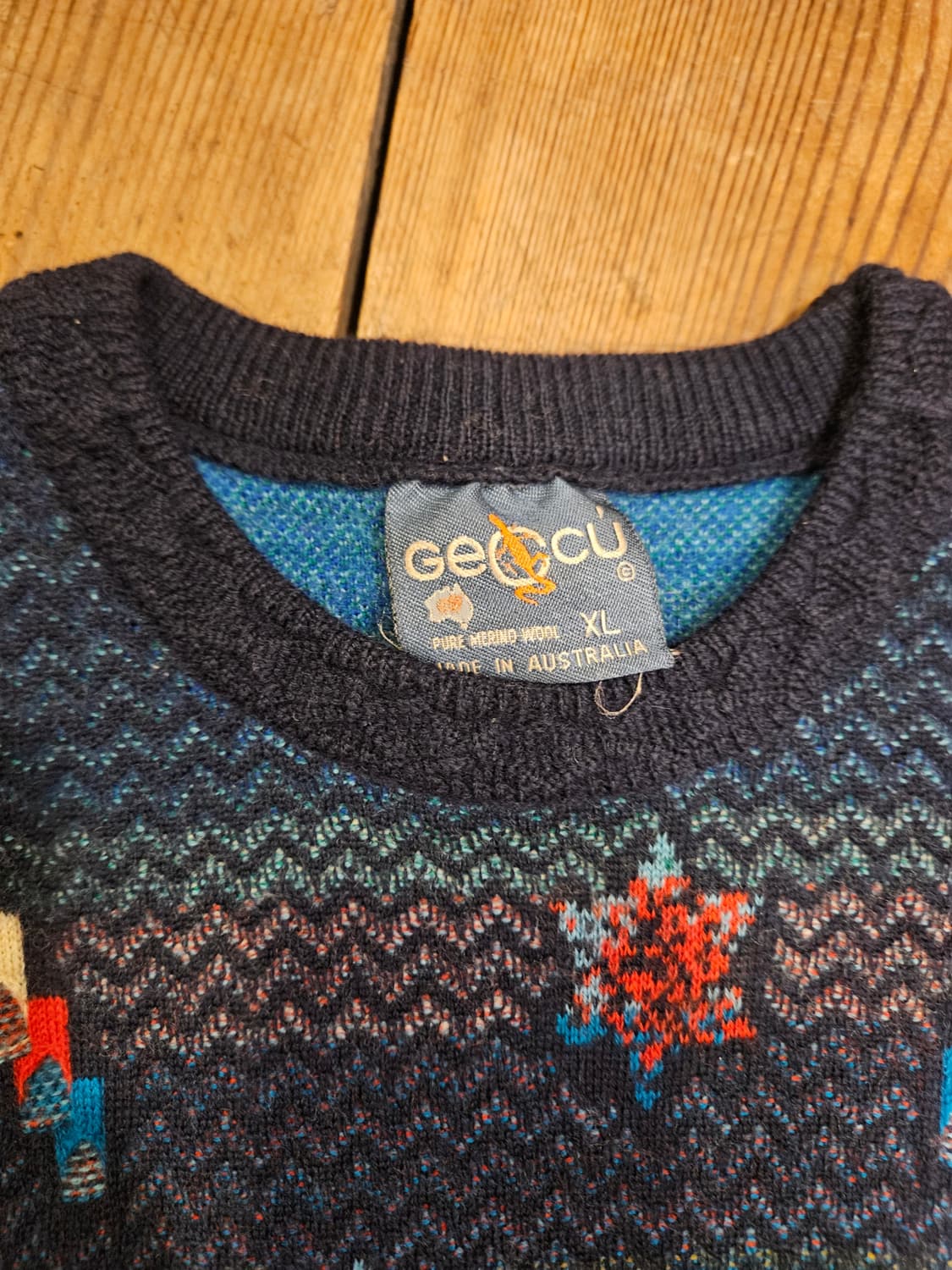 Geocu made in Australia 기하학패턴 니트 상품이미지3