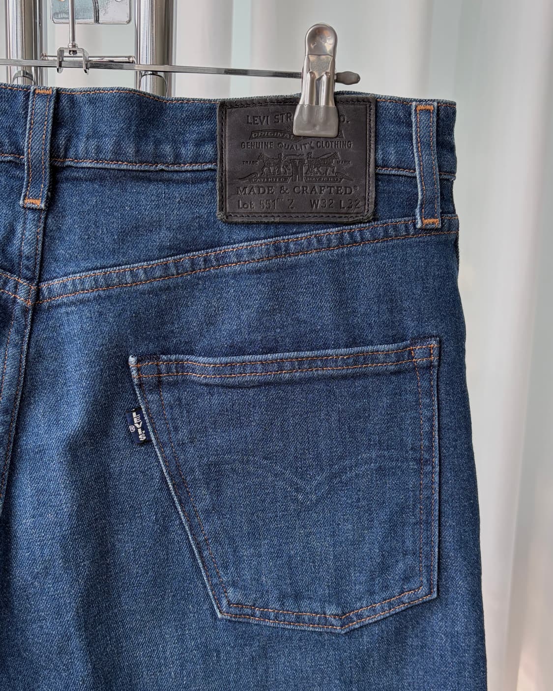 [32인치]리바이스 프리미엄 BigE 551Z 스트레이트핏 데님 팬츠 상품이미지5