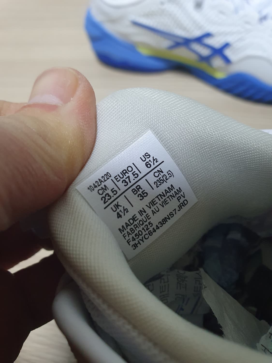 아식스 코트 FF 3 여성용 테니스화 235 상품이미지10