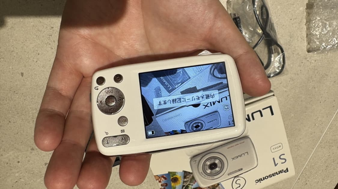 신품급)파나소닉 루믹스 DMC-S1 빈티지디카/카메라 상품이미지2