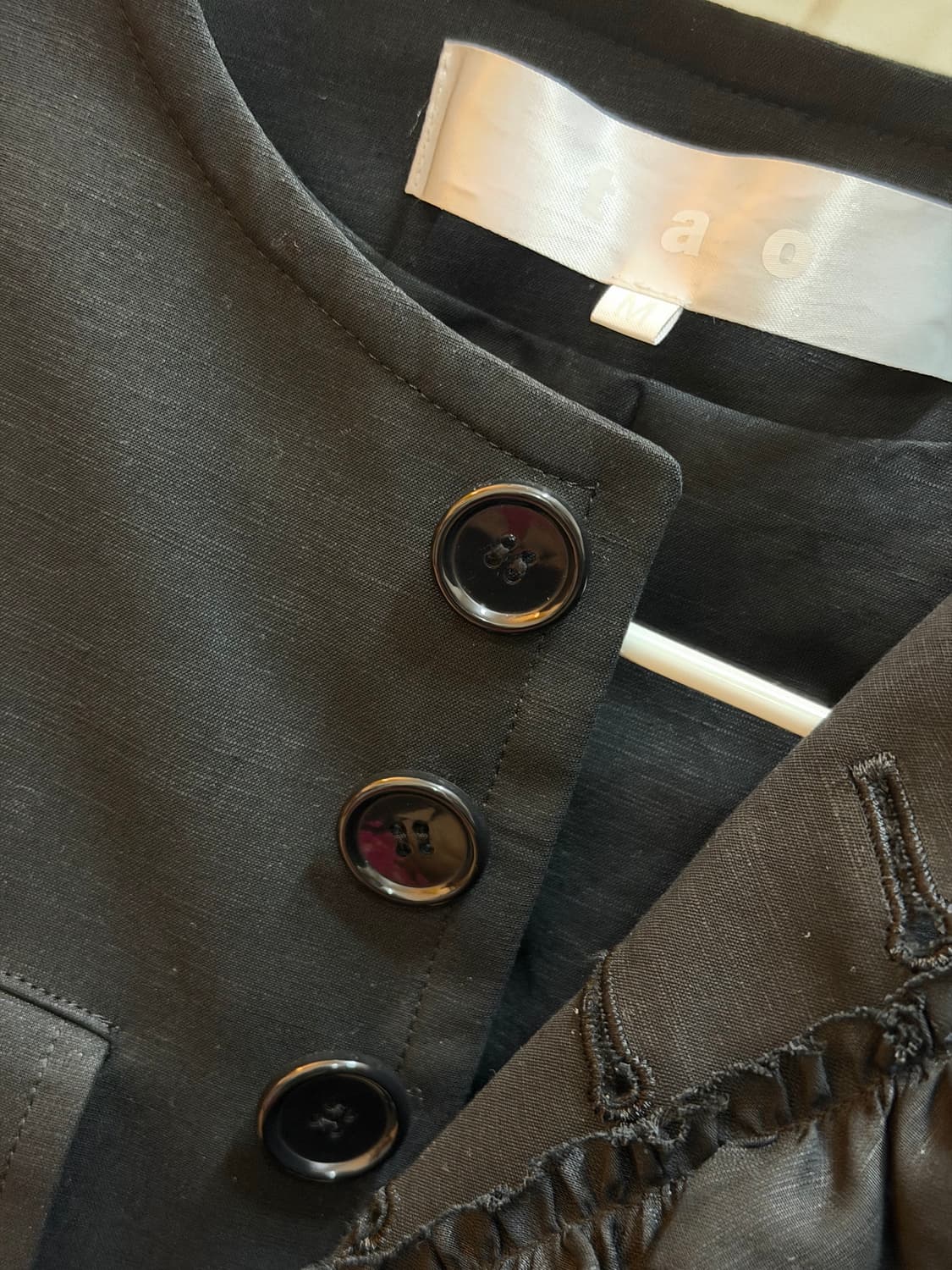 꼼데가르송 타오 블랙 자켓 M 상품이미지3