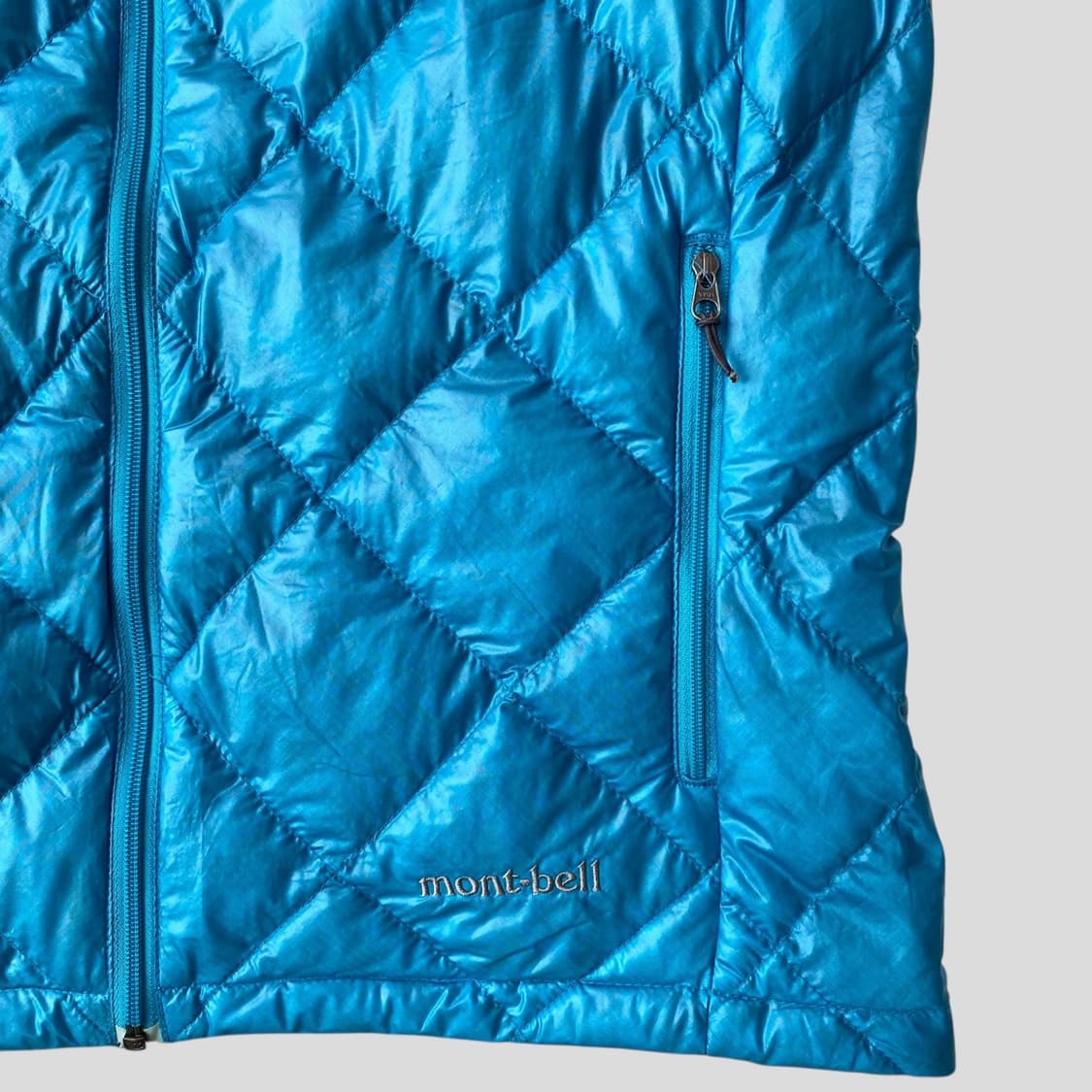 (여성M)몽벨 퀼팅 경량 패딩 다운베스트 상품이미지5
