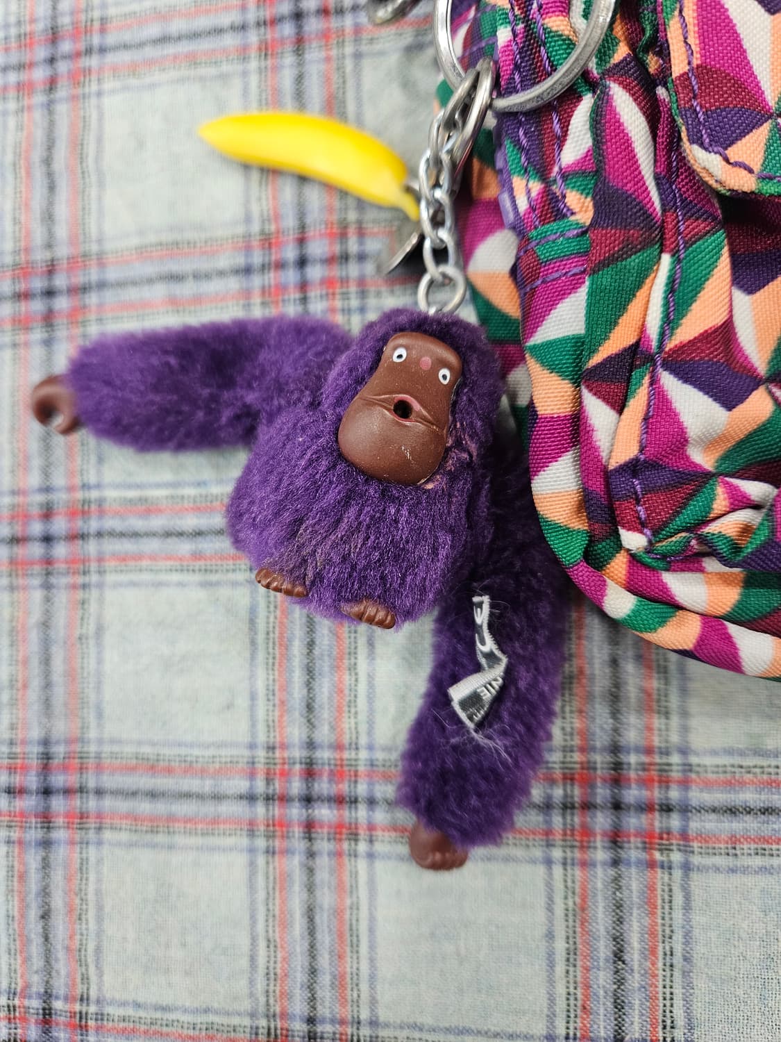 키플링 멀티컬러 기하학패턴 미니 크로스백 상품이미지3