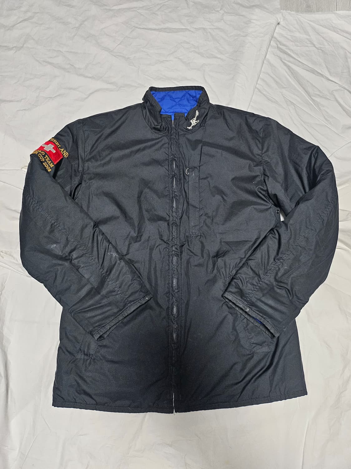 (하자o)폴로 랄프로렌 스위스 크래프트 퀼팅 리버시블 자켓 상품이미지1