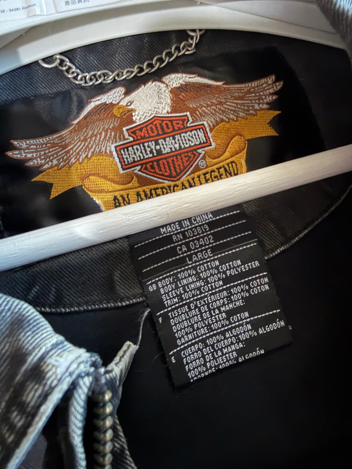 할리데이비슨 디트로이트 워크 자켓 (RARE) 상품이미지6