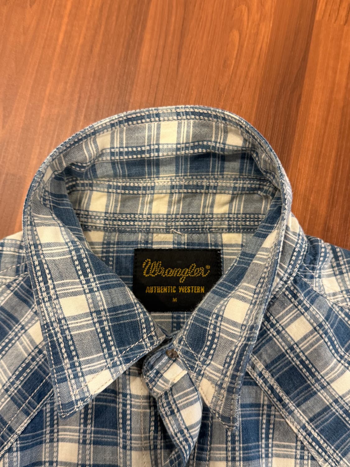 Wrangler 랭글러 웨스턴 체크 셔츠 상품이미지8