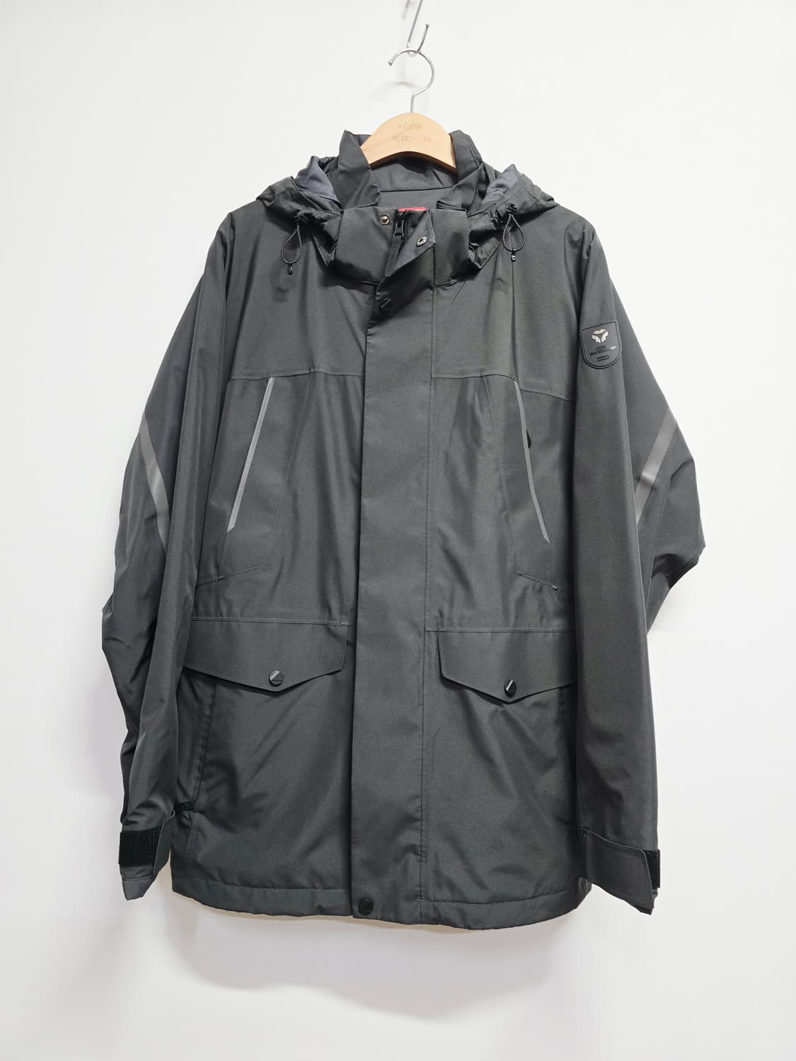 고어 윈드스토퍼 블랙 방수 후드 자켓110 상품이미지1