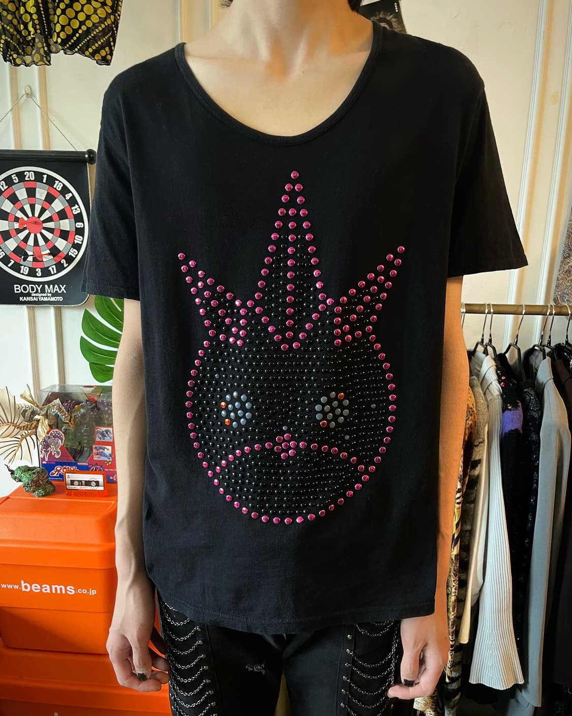 PPFM Japanese Vintage Studed 1/2 T-Shirt 상품이미지2