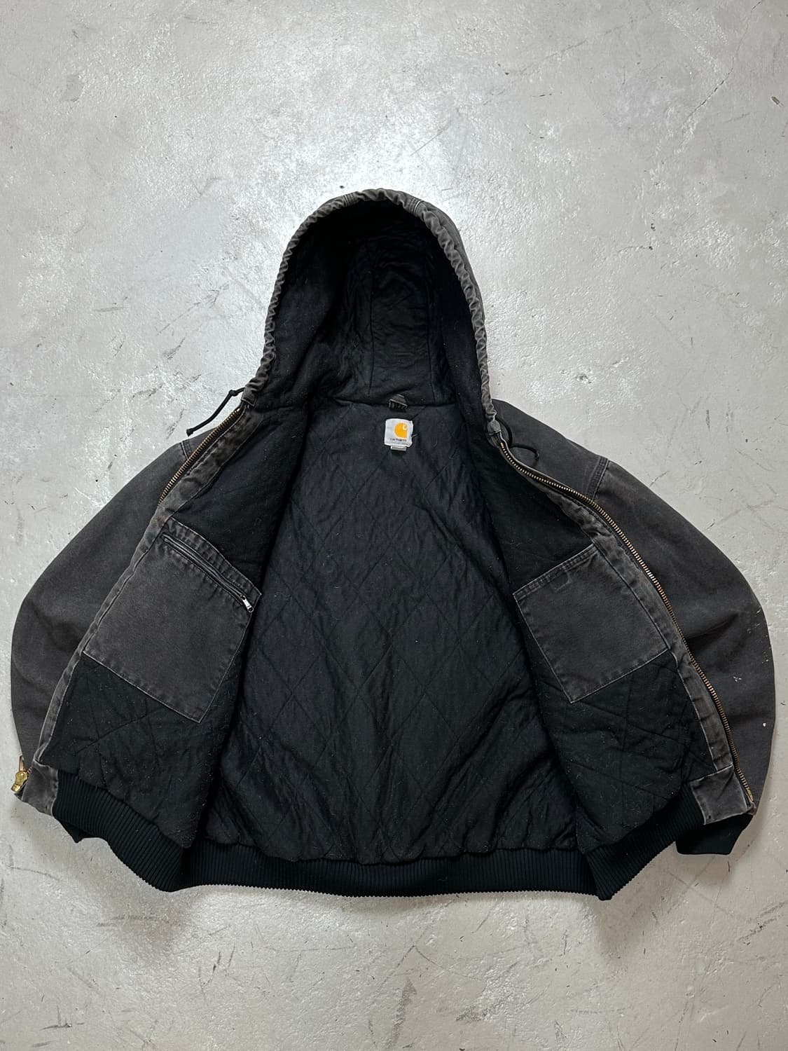 OG 칼하트 J130 액티브 자켓 칼하트 BLK 아이유 상품이미지7