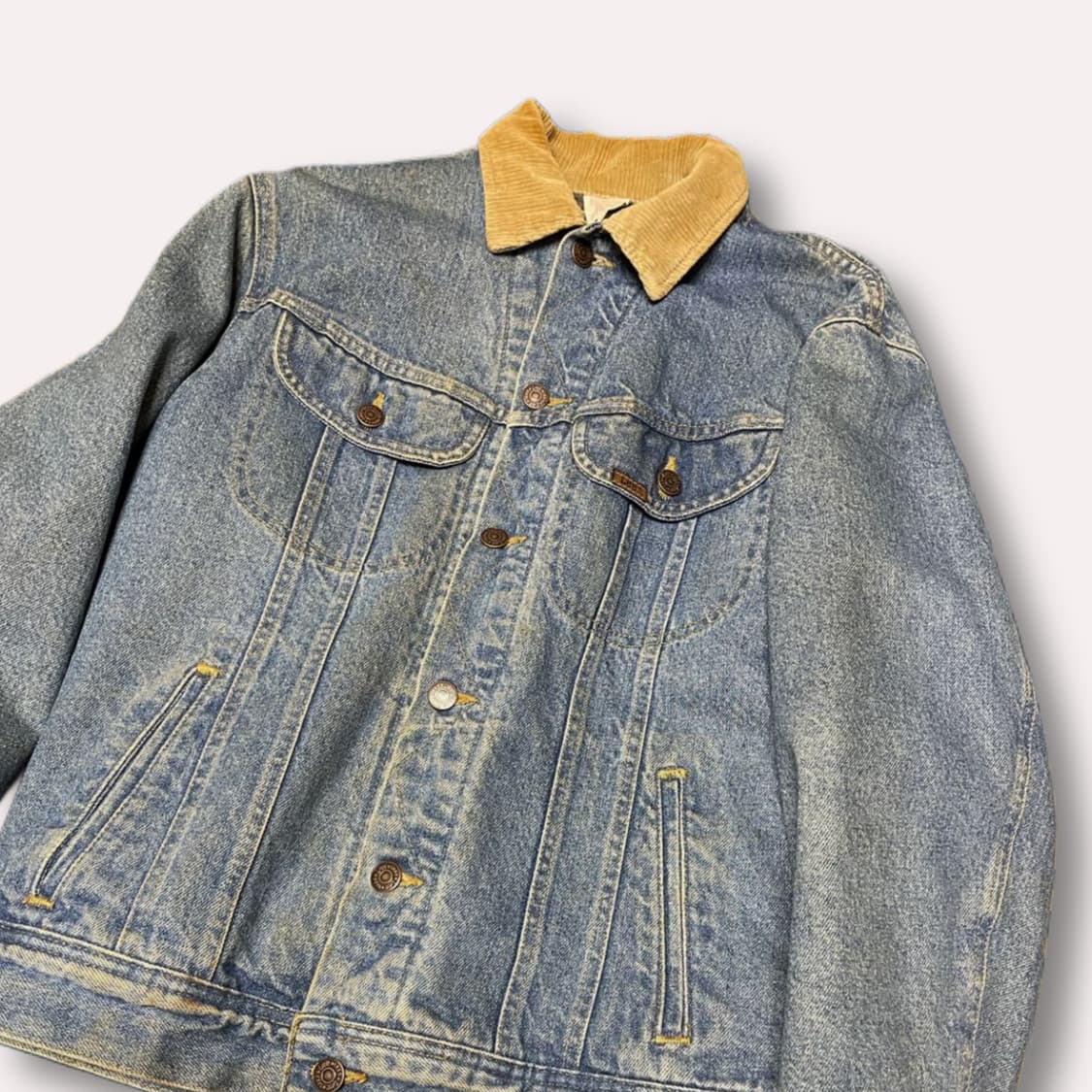 Vintage LEE Authentic Denim jacket s 상품이미지8