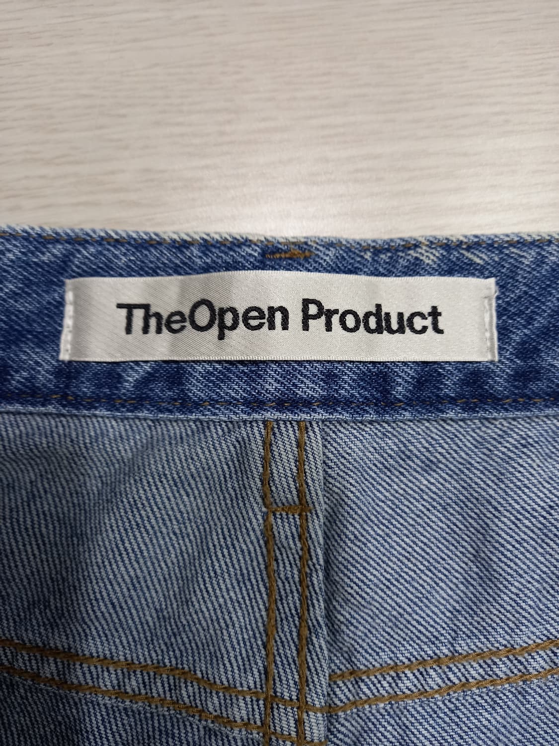 28 TheOpenProduct 하이웨이스트 페인티드진 28-882 상품이미지7