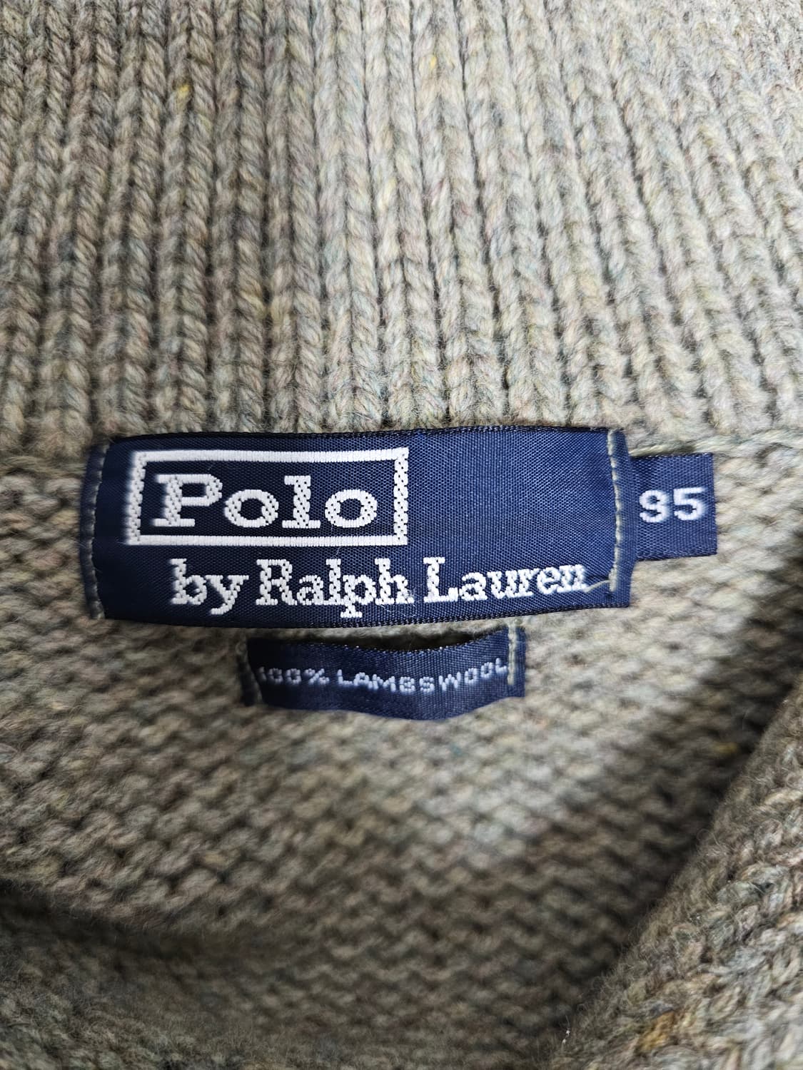 폴로랄프로렌 램스울 숄카라 가디건 95 상품이미지3