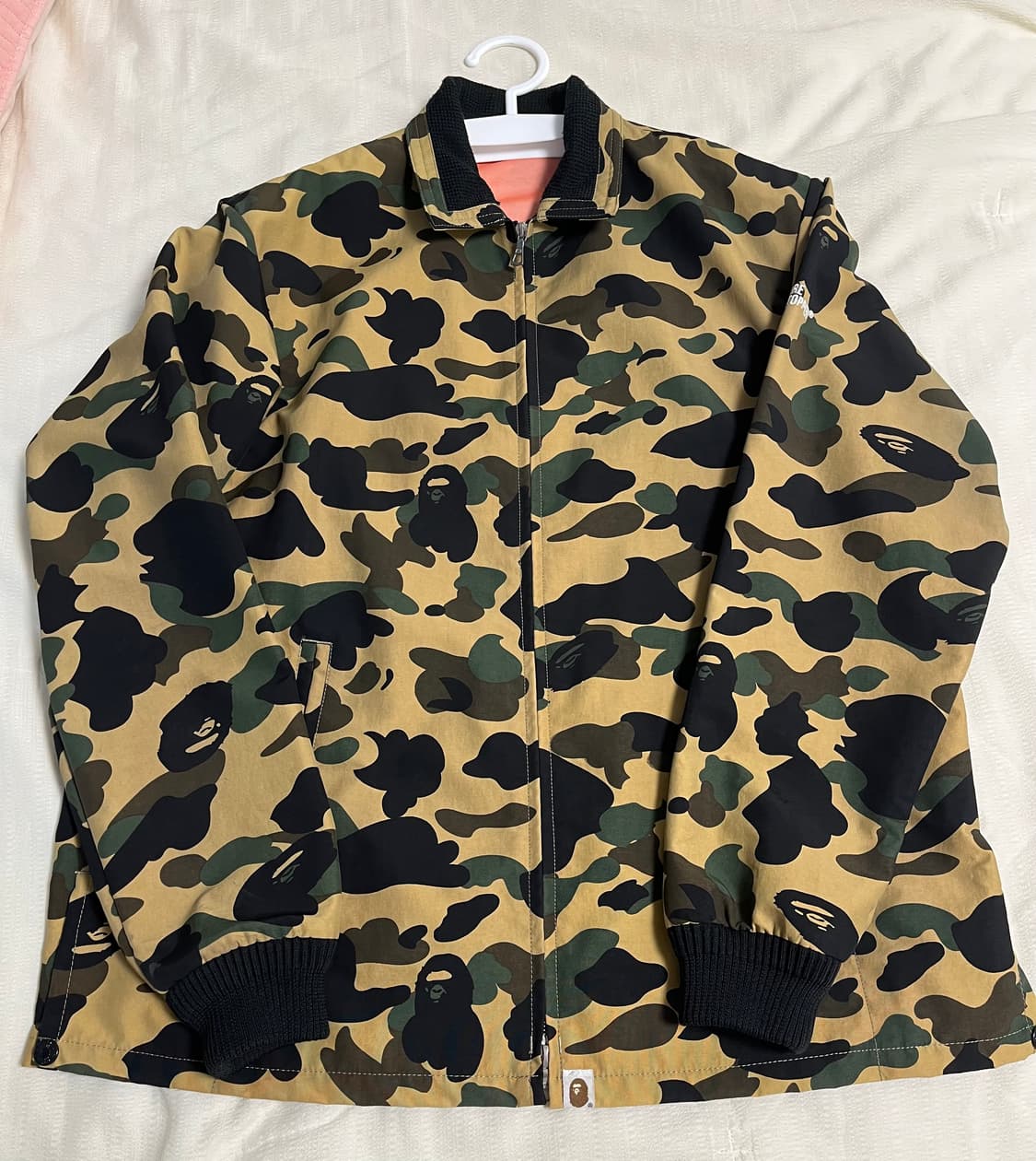 Bape Camouflage Wind Stopper Two-way JK 상품이미지1