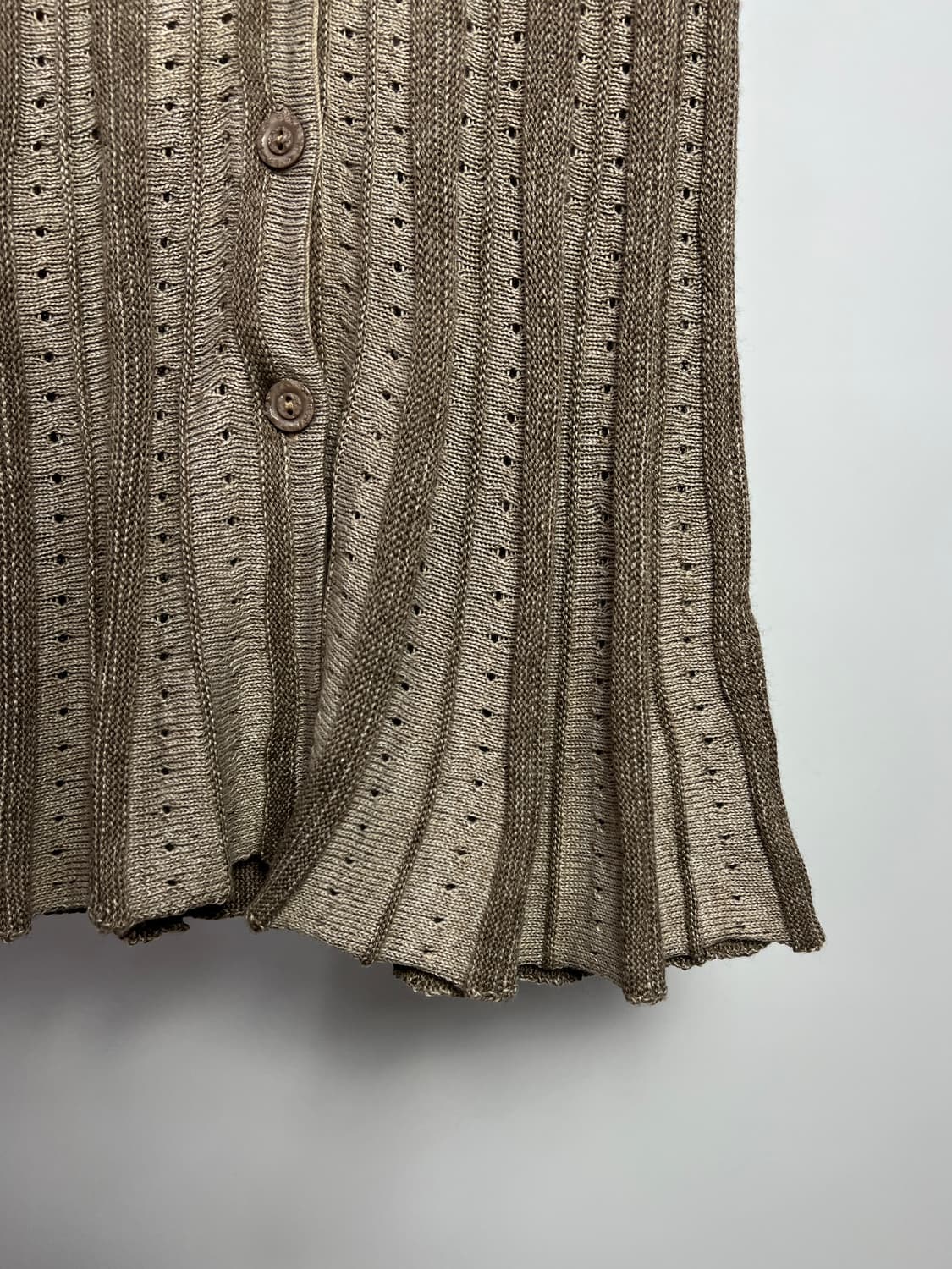 MILAKE 반팔 니트 가디건  상품이미지4