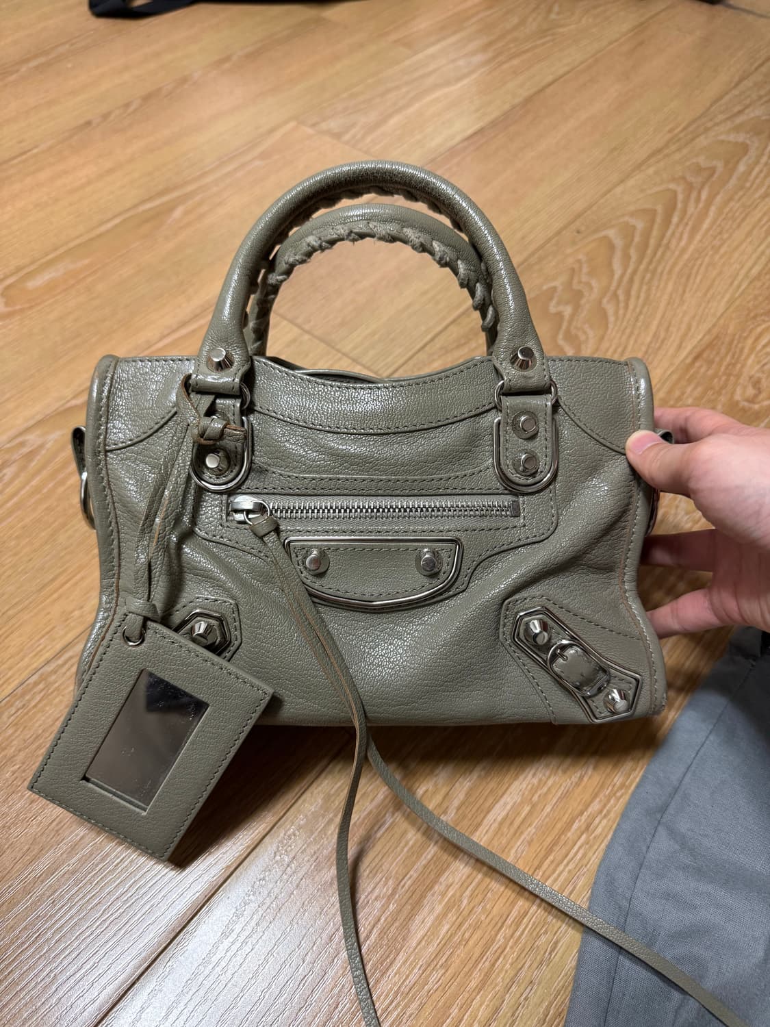 발렌시아가 모터백 시티백 미니 정품 상품이미지1