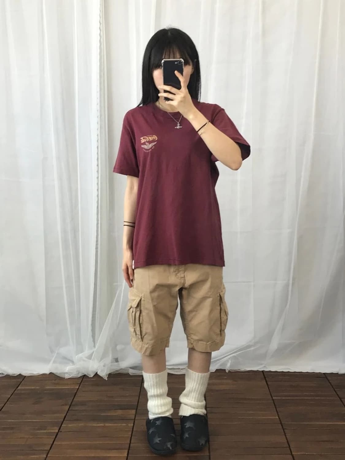 GU Coca-Cola Burgundy Logo Tee 상품이미지1