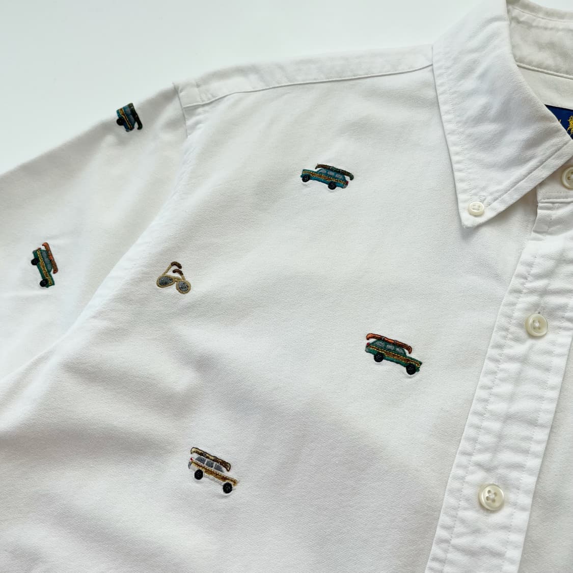 폴로 랄프로렌 신형라벨 아이코닉 패턴 반팔 셔츠 상품이미지5