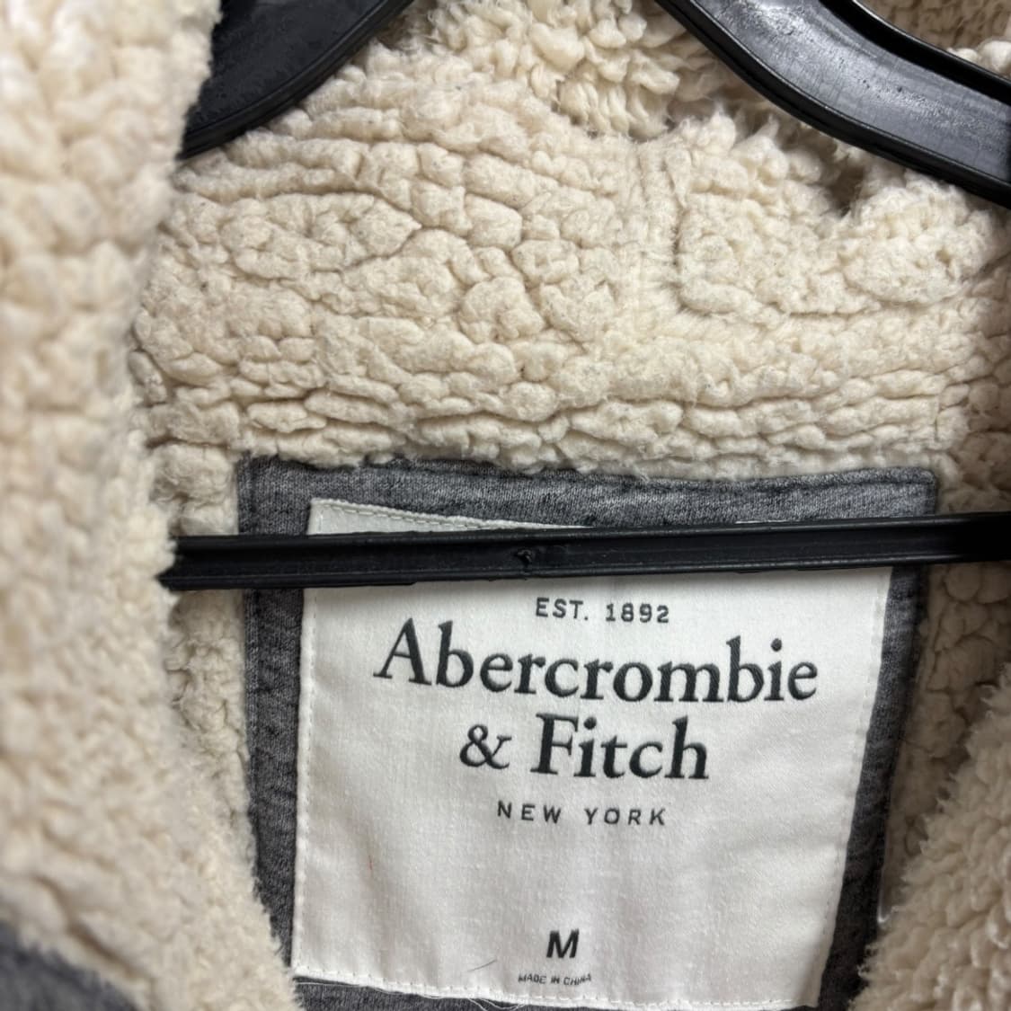 아베크롬비 양털 후드집업  상품이미지5
