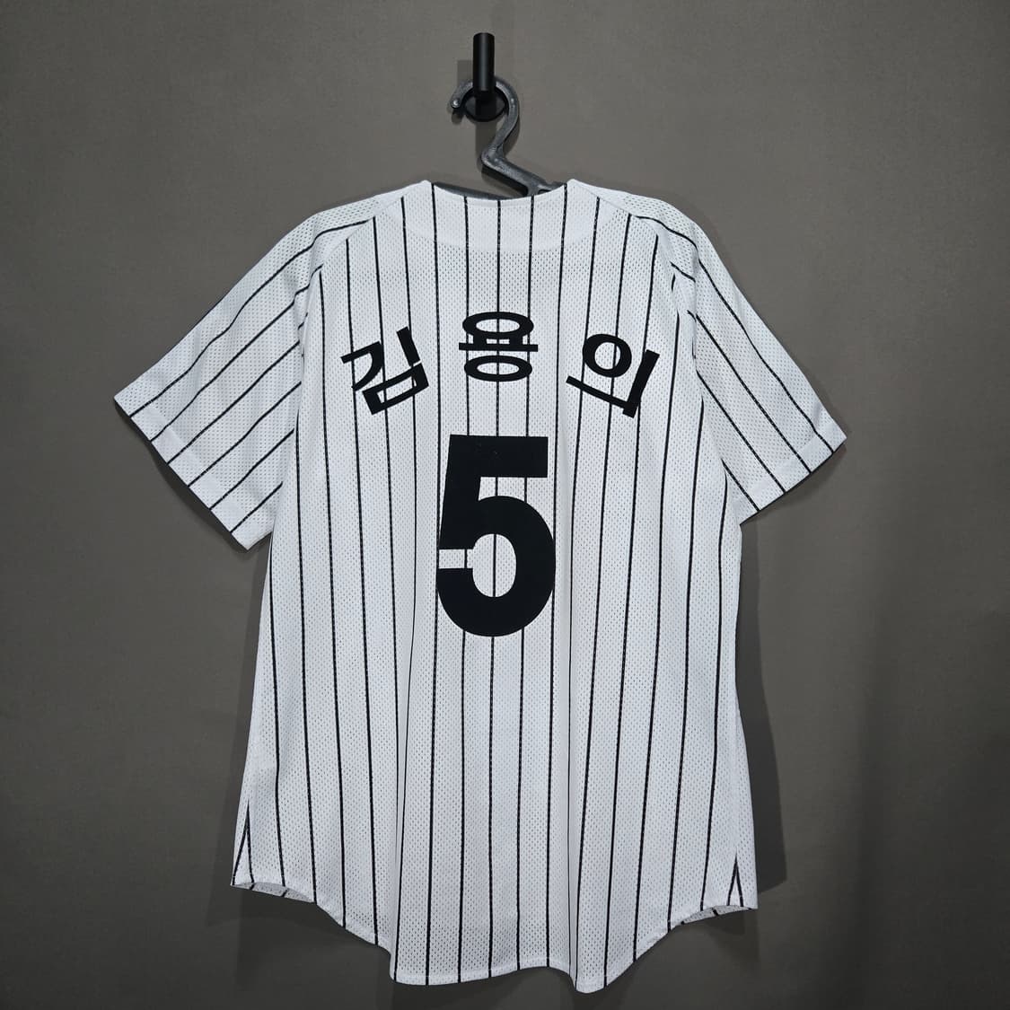 LG 트윈스 스트라이프 야구 김용의 유니폼 상품이미지4