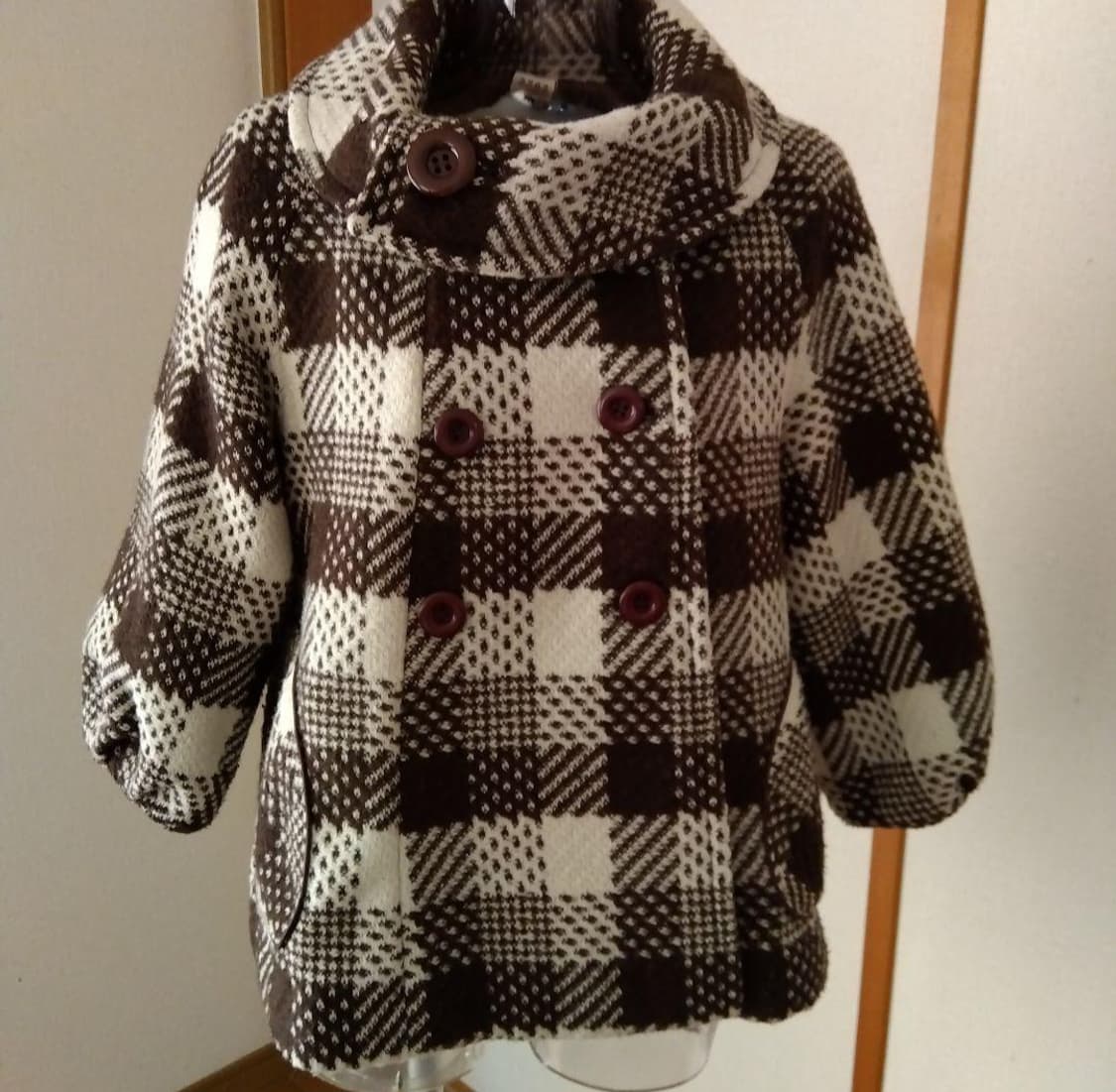 빈티지 고전 정품 엑시즈팜 라떼갸루 코코아색 숏코트 리즈리사 stc 상품이미지4