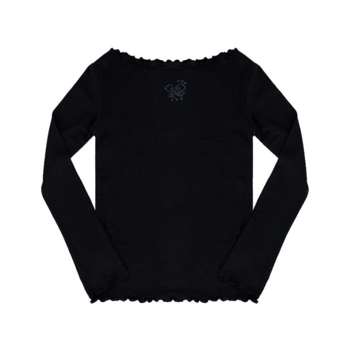 [택포] Butterfly bliss long sleeve black 상품이미지1