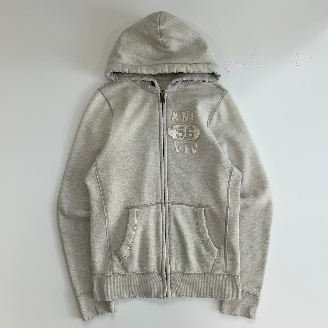 Abercrombie 아베크롬비 멜란지 후드집업 상품이미지3