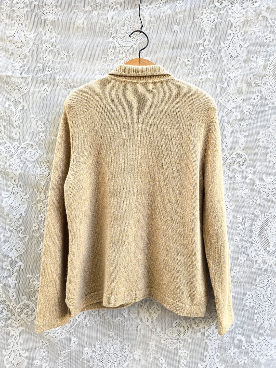 캐시미어 100% 니트 버튼 자켓 상품이미지5