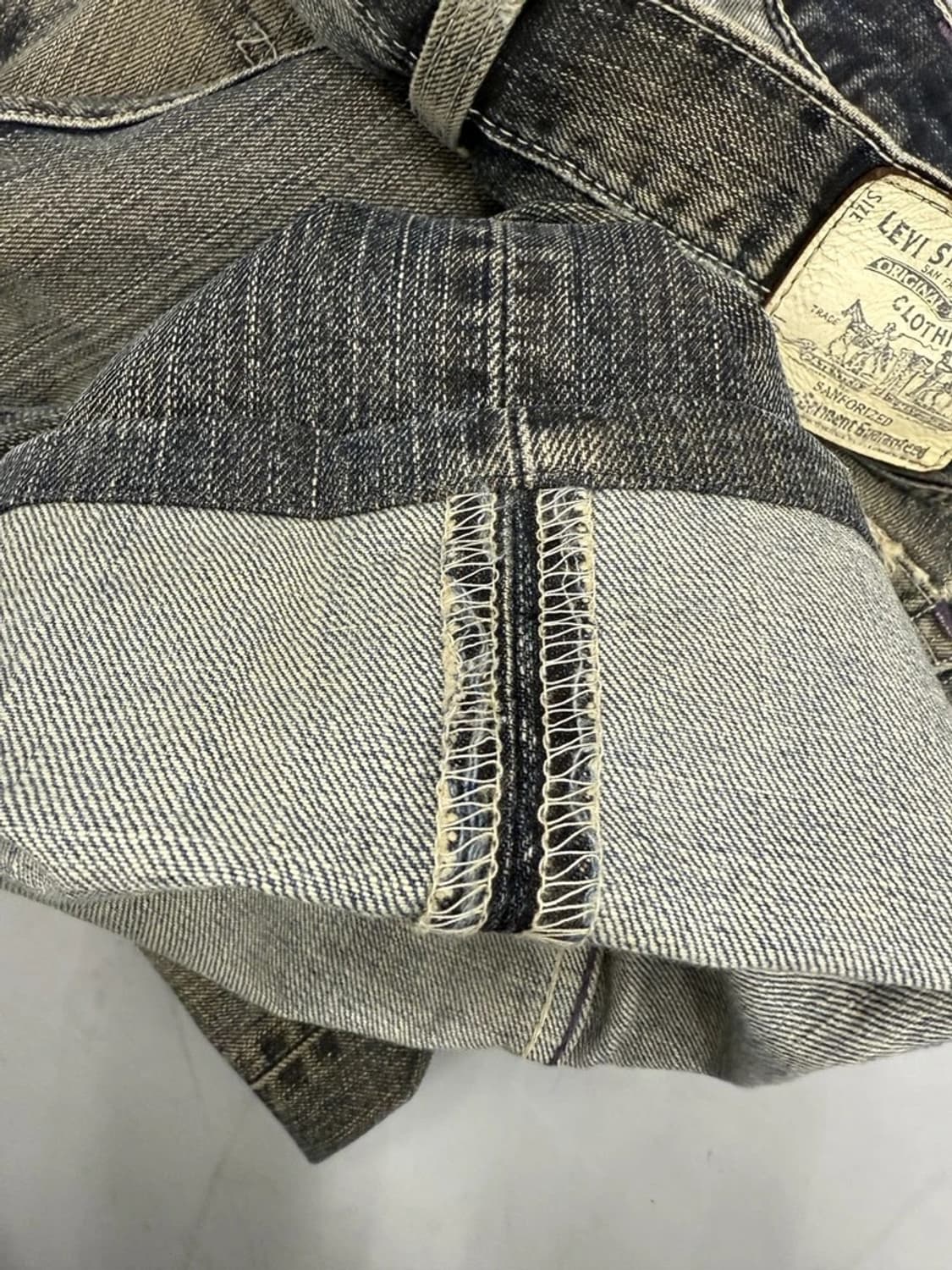 LEVI'S 503 Washed Denim Jeans 상품이미지8