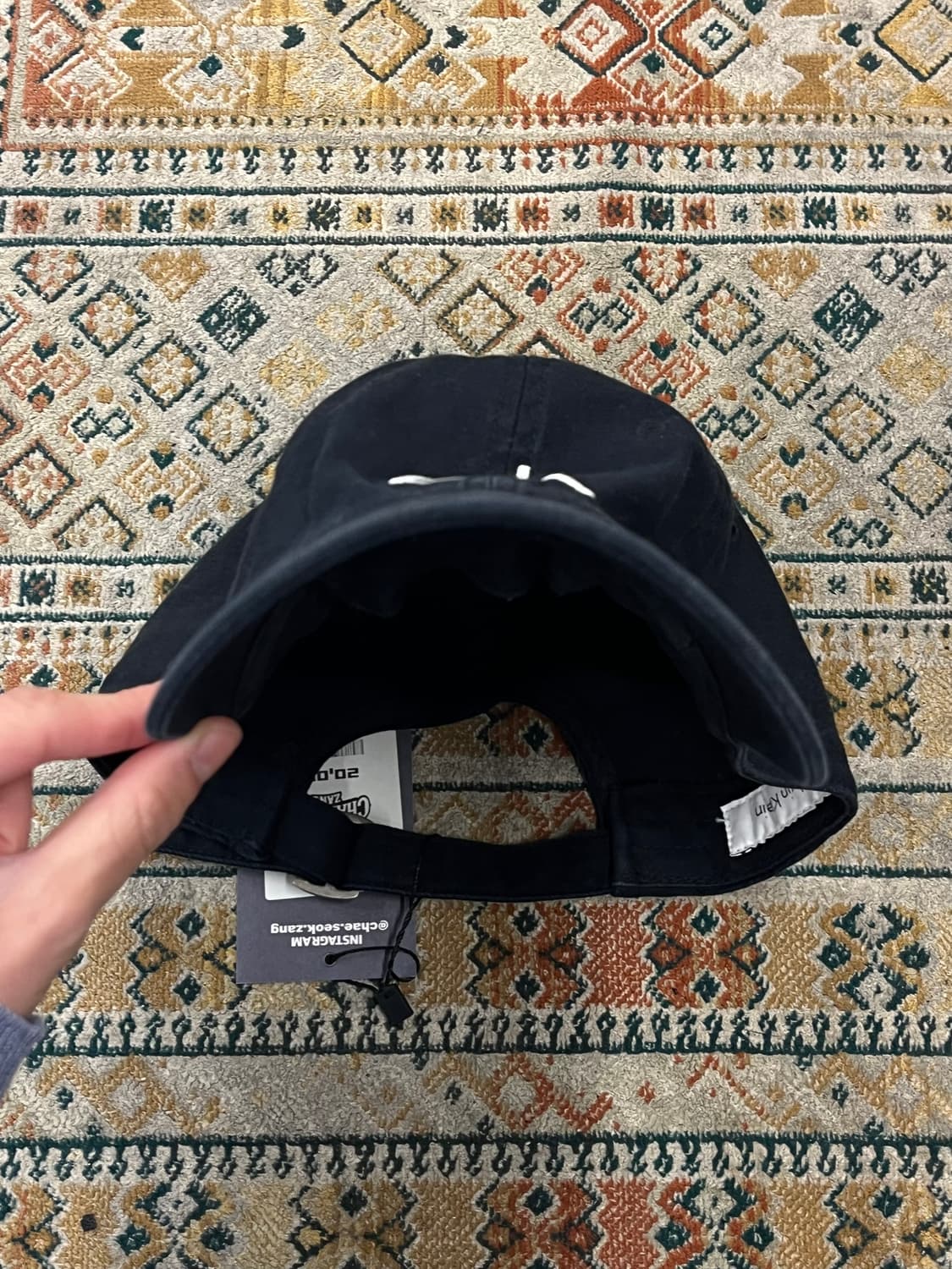 캘빈 클라인 볼캡 블랙 #csz3492 상품이미지5