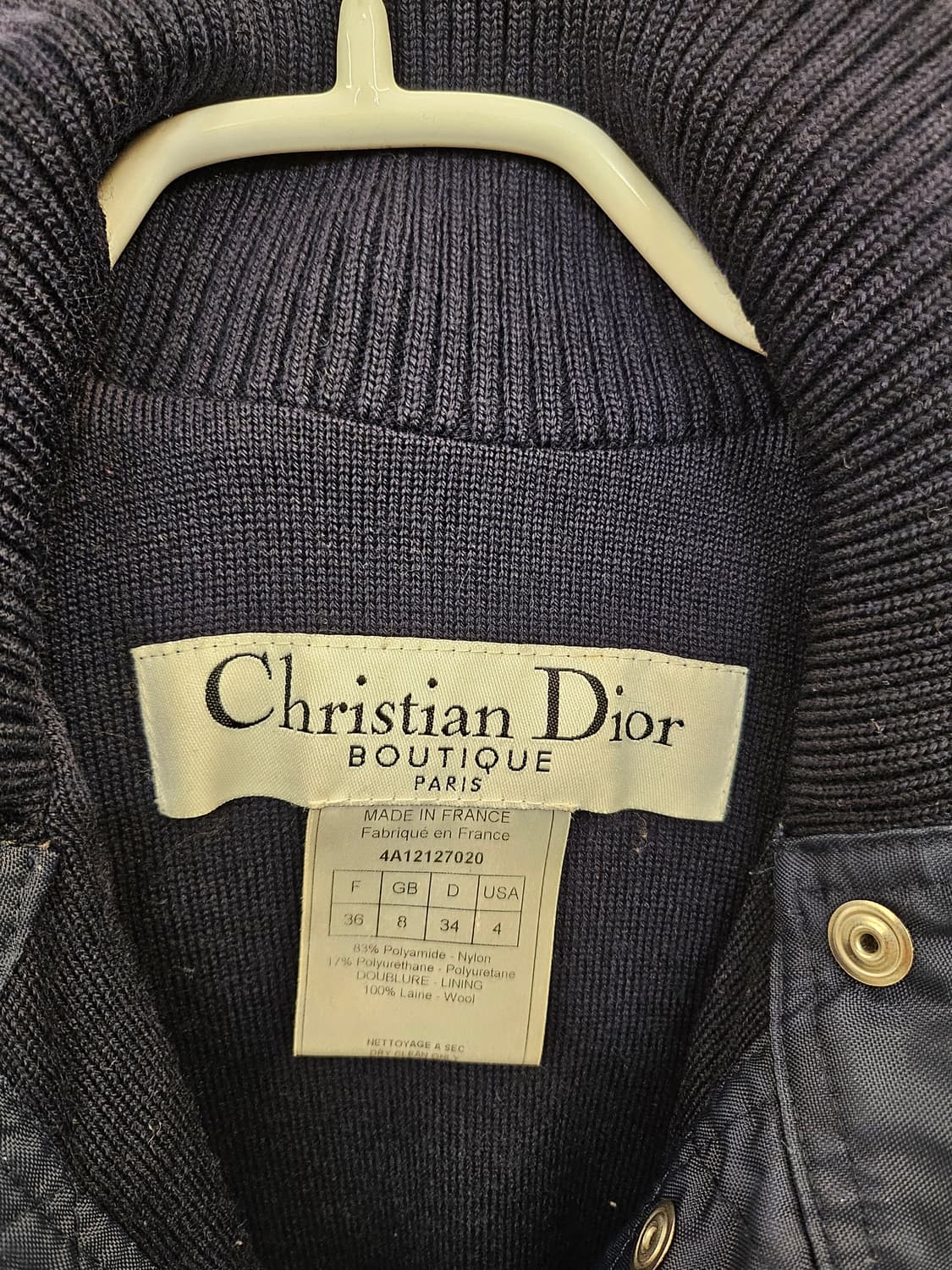 CHRISTIAN DIOR BOUTIQUE 크리스찬디올 여성자켓 36FR 상품이미지8