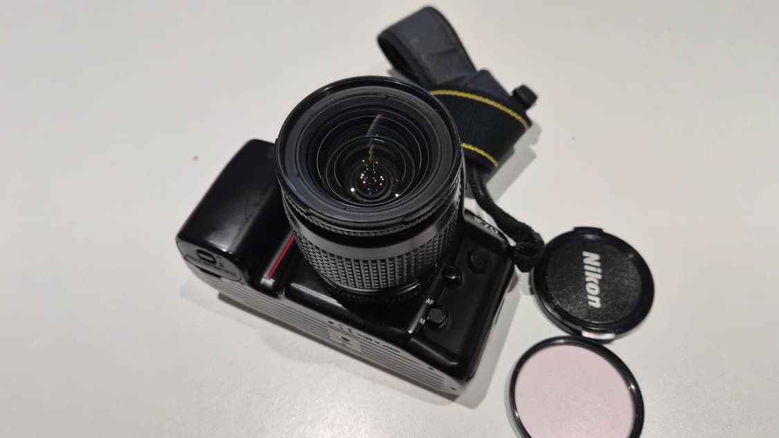 작례O 하이엔드 니콘 f70 + 니콜 28-80mm 필름카메라 빈티지 필 상품이미지7