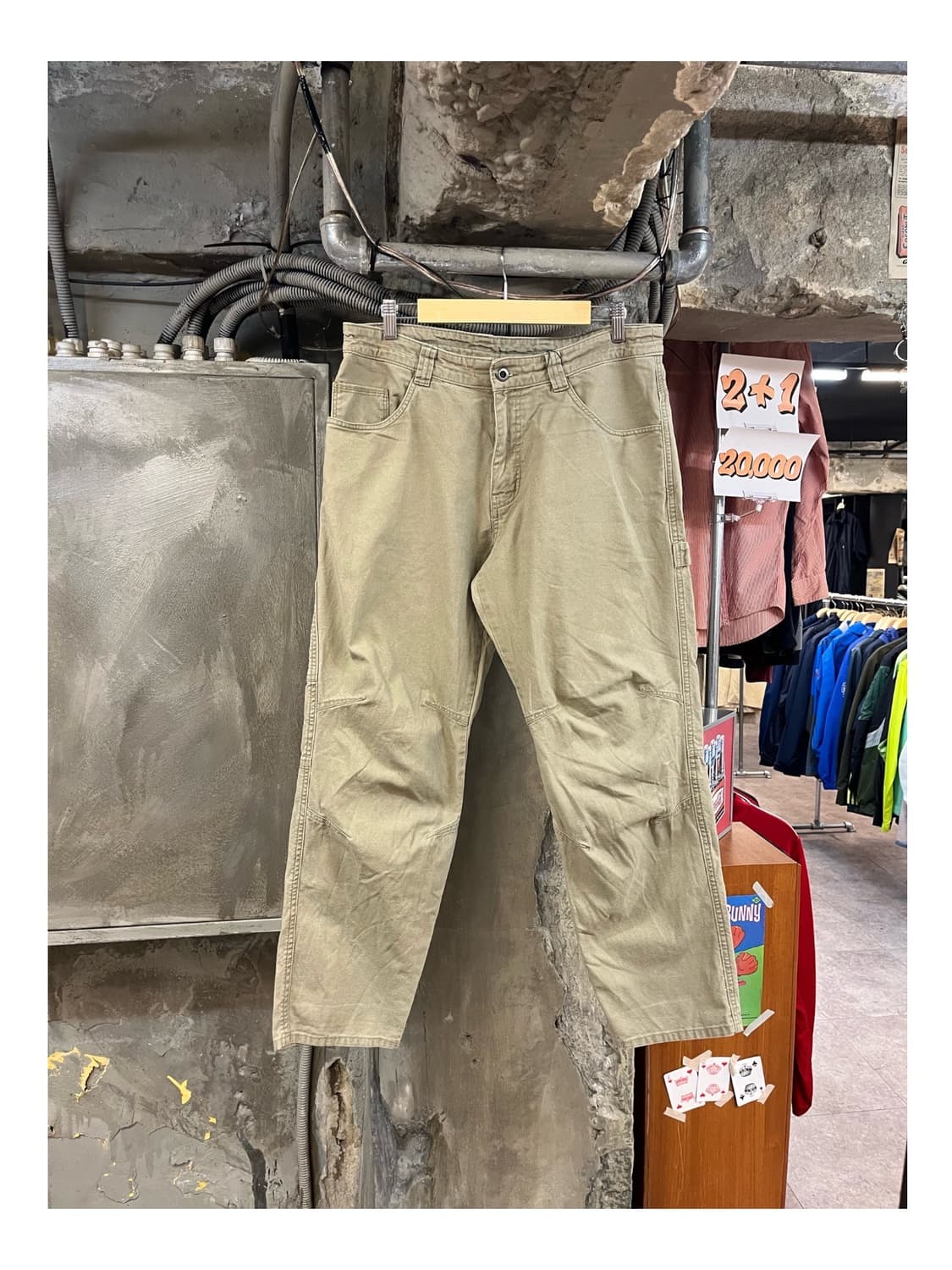 파타고니아 코튼 팬츠 베이지 34 #csz3067 상품이미지2