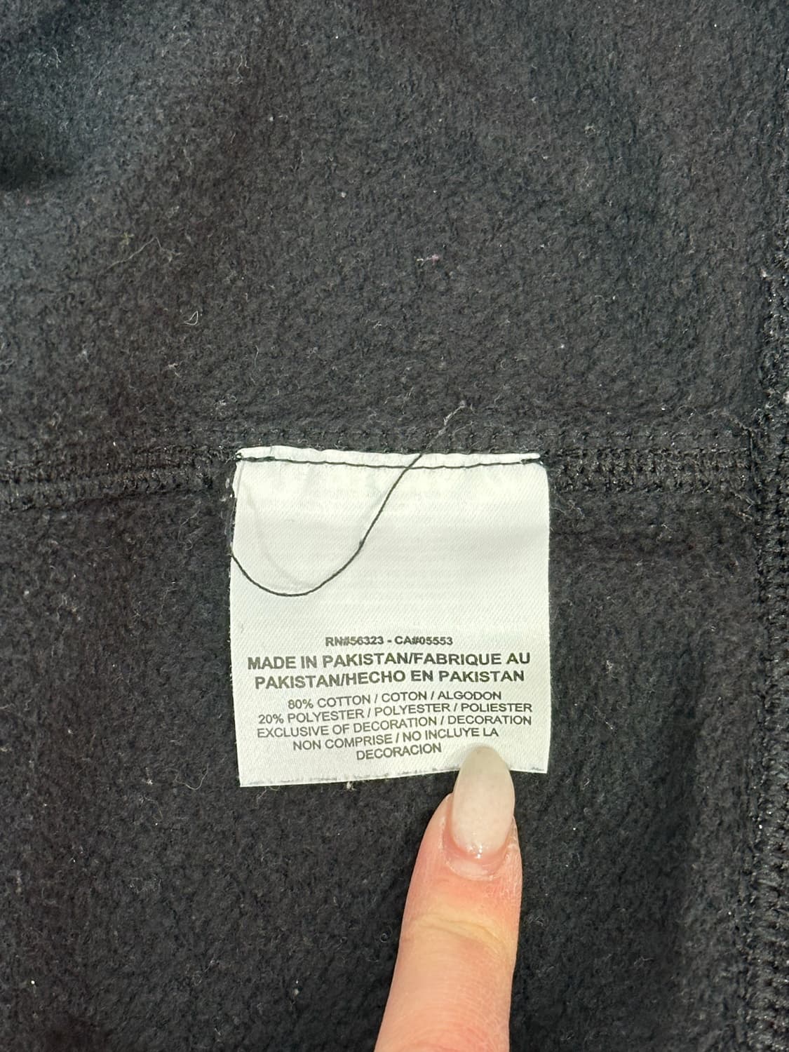 나이키 블랙 스우시 맨투맨 스웻 셔츠 S 상품이미지8