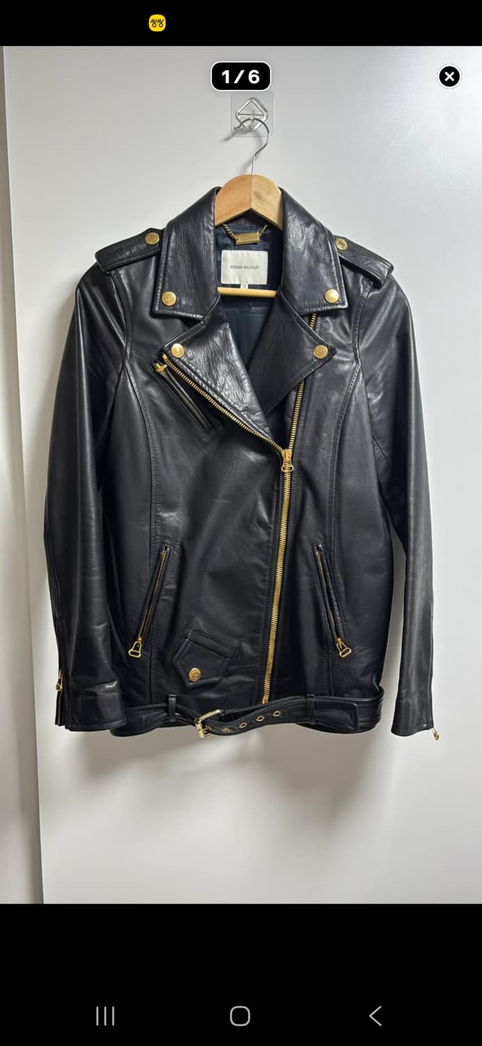 피에르 발망 라이더 자켓 금장 상품이미지1