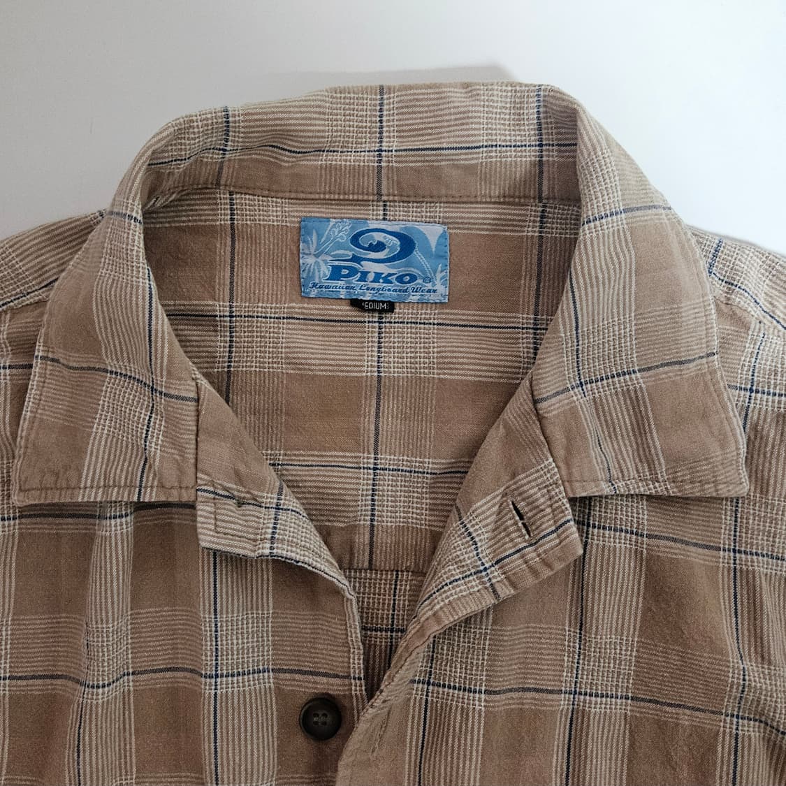 piko 반팔 체크 셔츠 상품이미지3