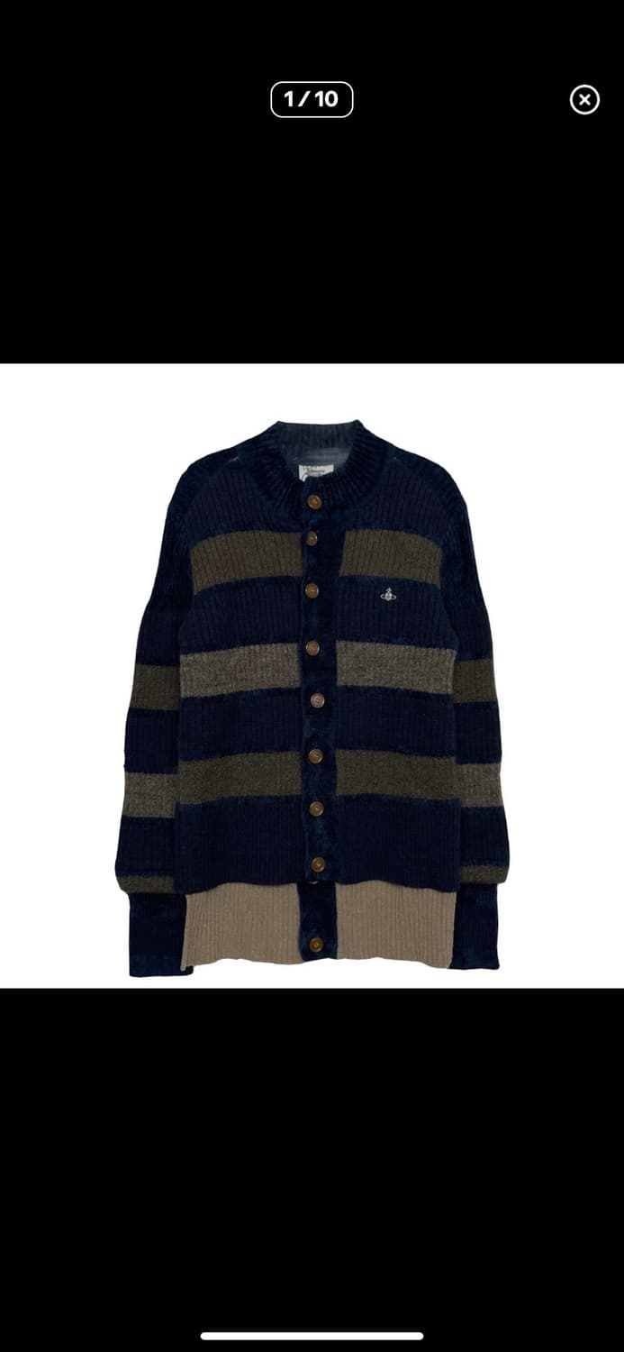 비비안 웨스트우드 니트 가디건 상품이미지2