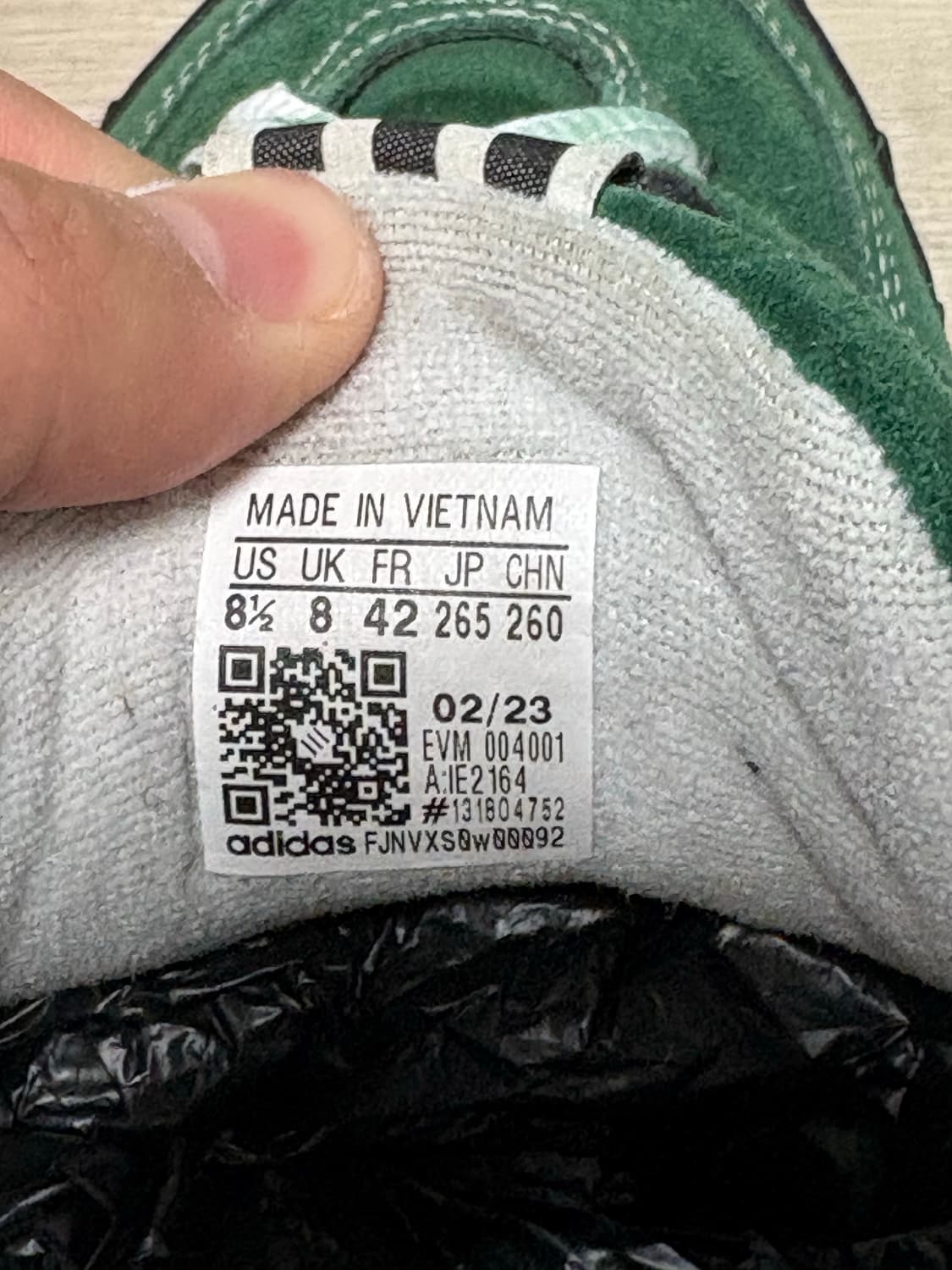 아디다스 ynuk 다크그린 코어블랙 260mm 상품이미지6