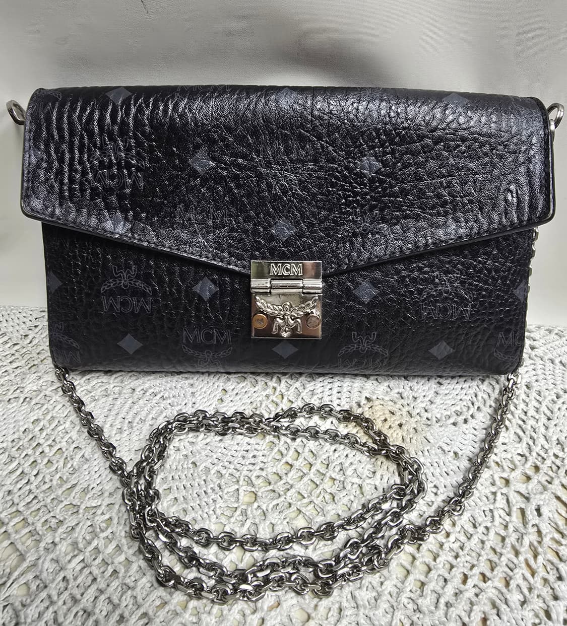 엠씨엠 비세토스 체인 미니 크로스백 상품이미지1