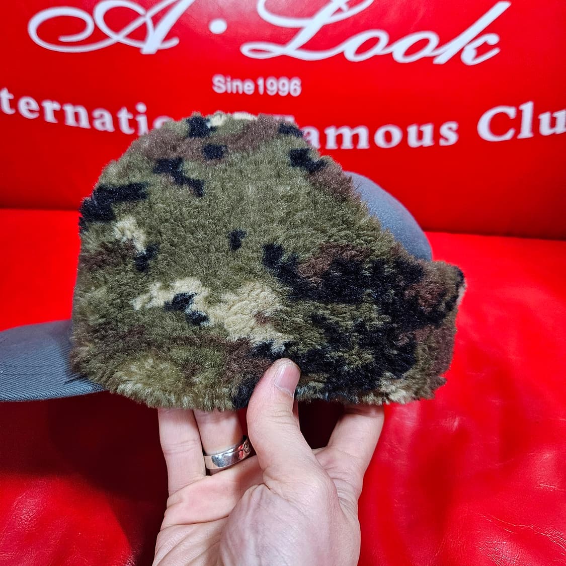 엔써(N'SER) 카모 퍼 플라이트 캡 58 size 상품이미지2