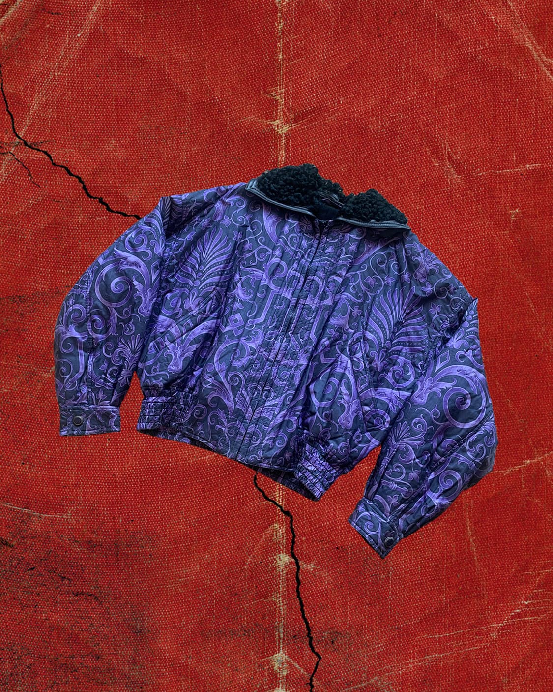 Gianni versace 베르사체 바로크 블루종 패딩 상품이미지1