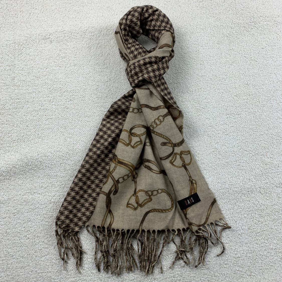 닥스 이태리제 하운드투스 투페이스 울 캐시미어 혼방 머플러 상품이미지3